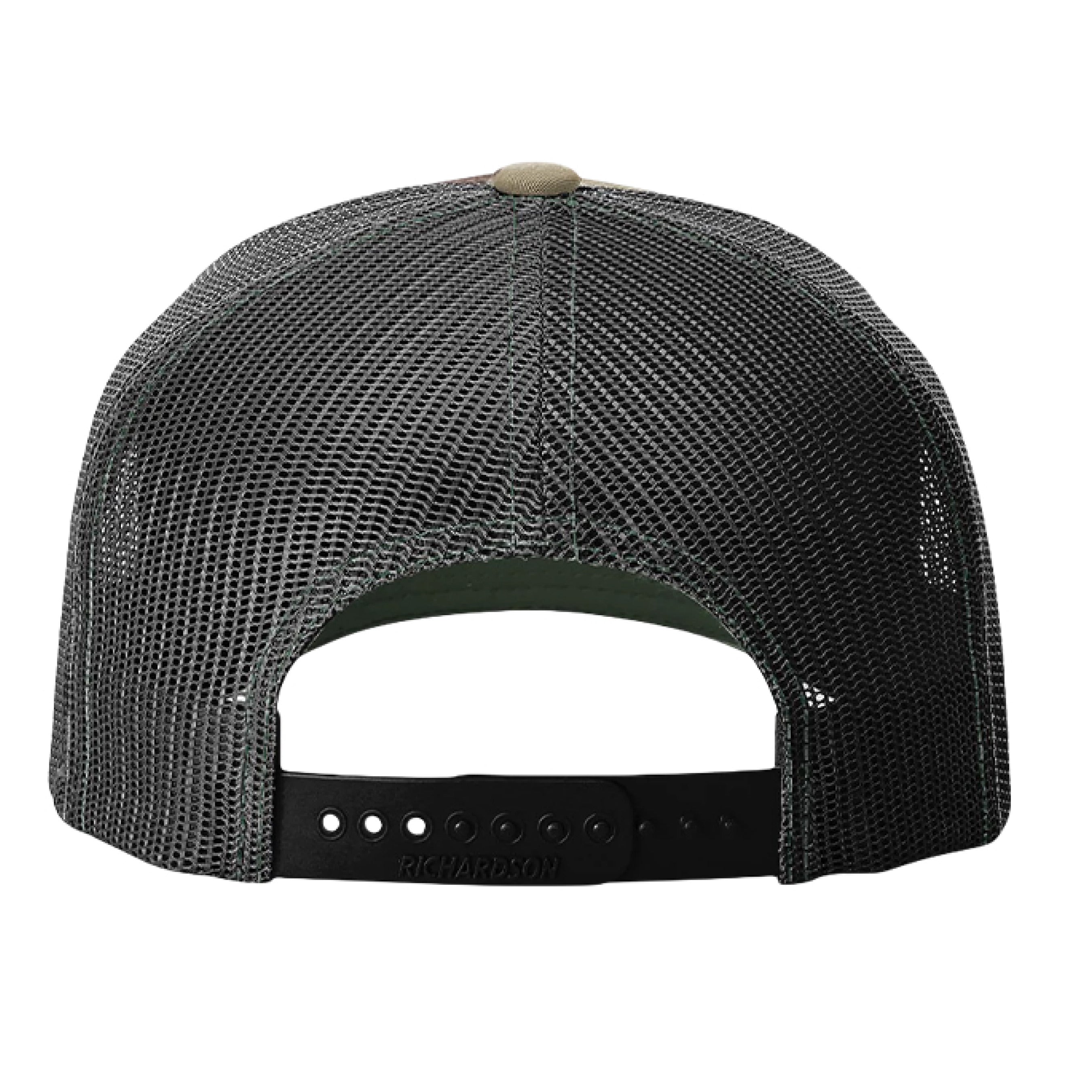 Green Camo/ Black - BACK