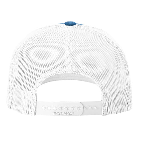 Realtree Fishing Light Blue/ White - BACK