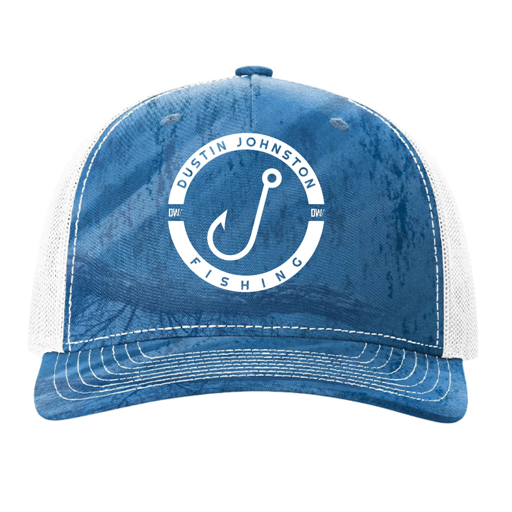 Realtree Fishing Light Blue/ White - FRONT