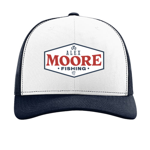 White/ Navy - FRONT