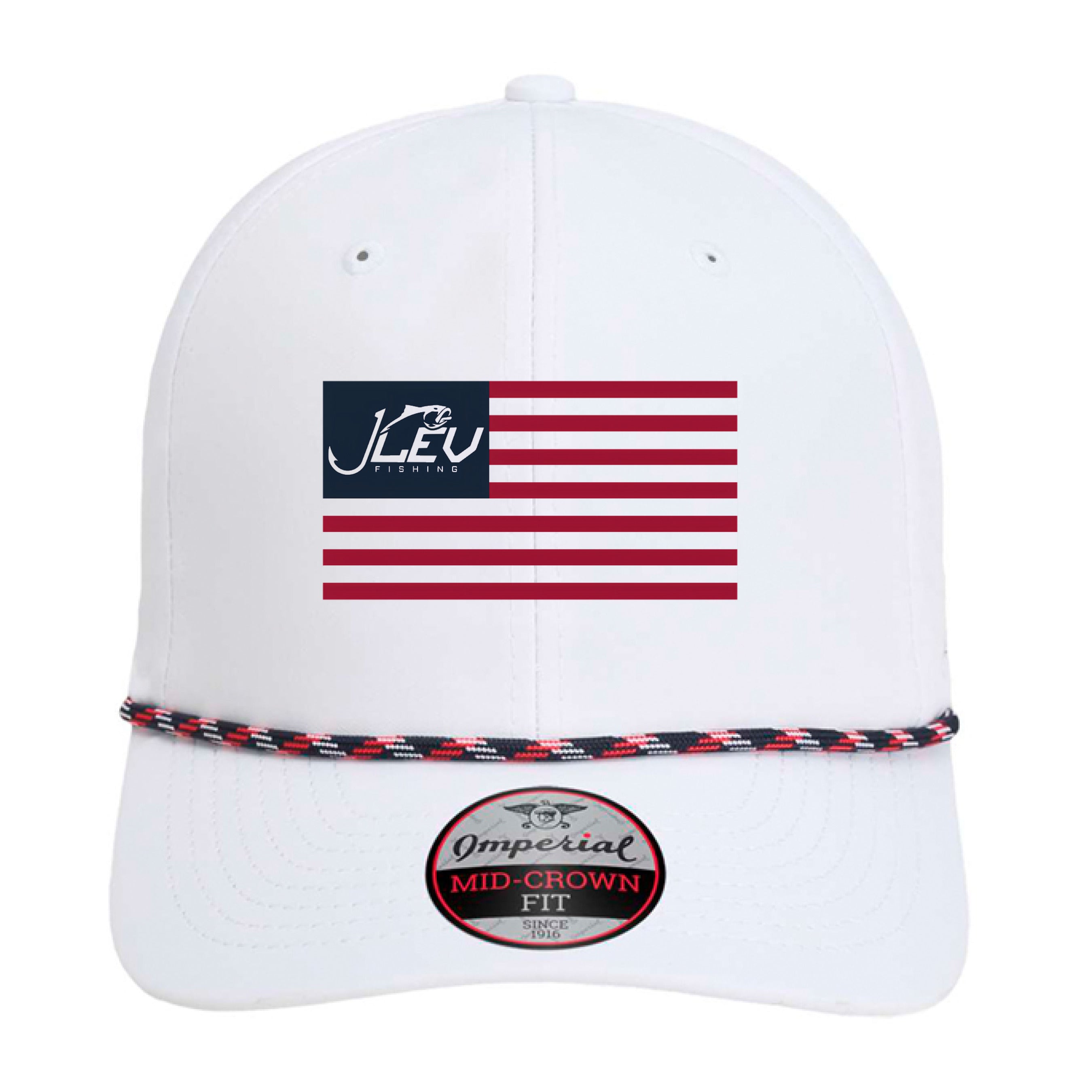 White/ Navy/ White/ Red - FRONT