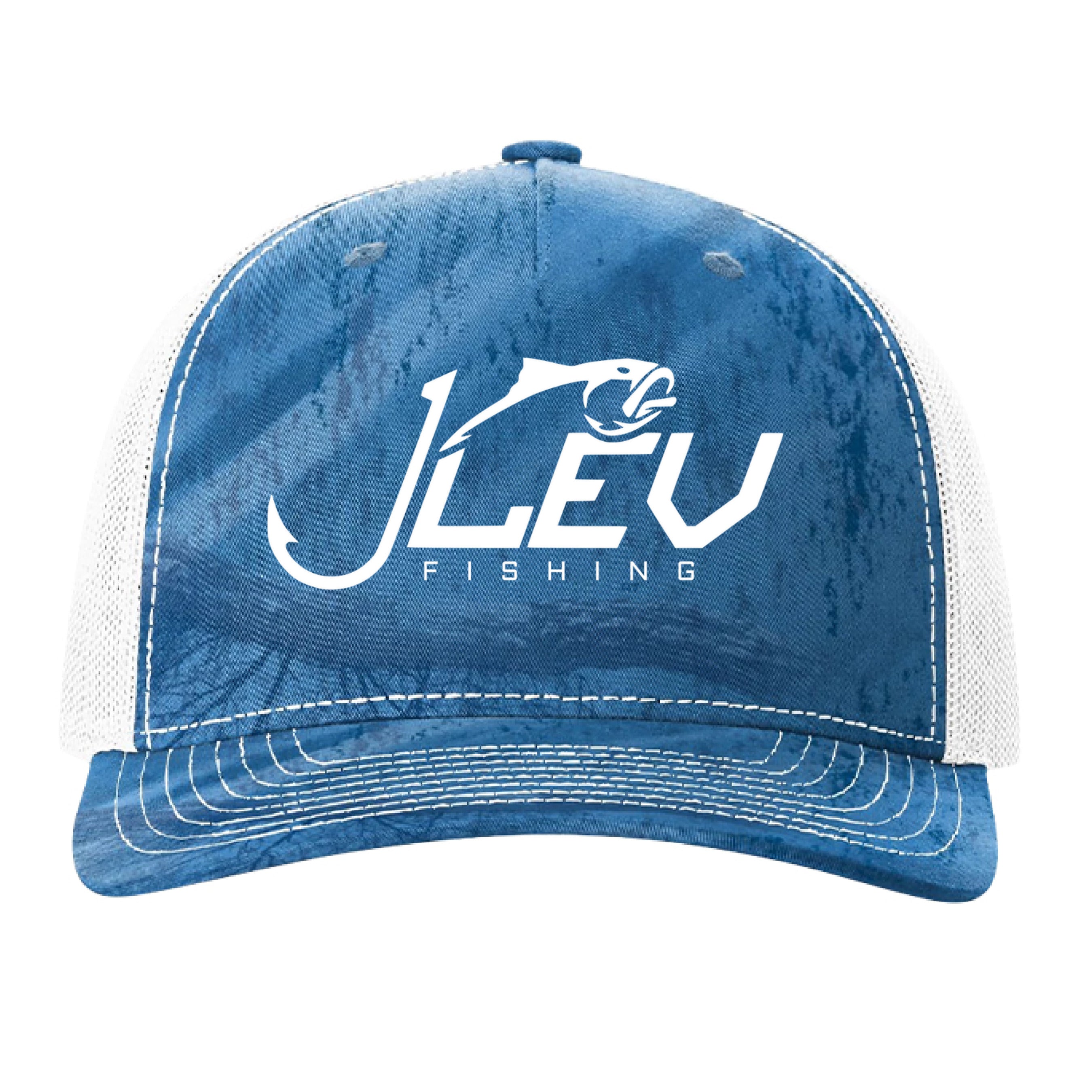 Realtree Fishing Light Blue/ White - FRONT