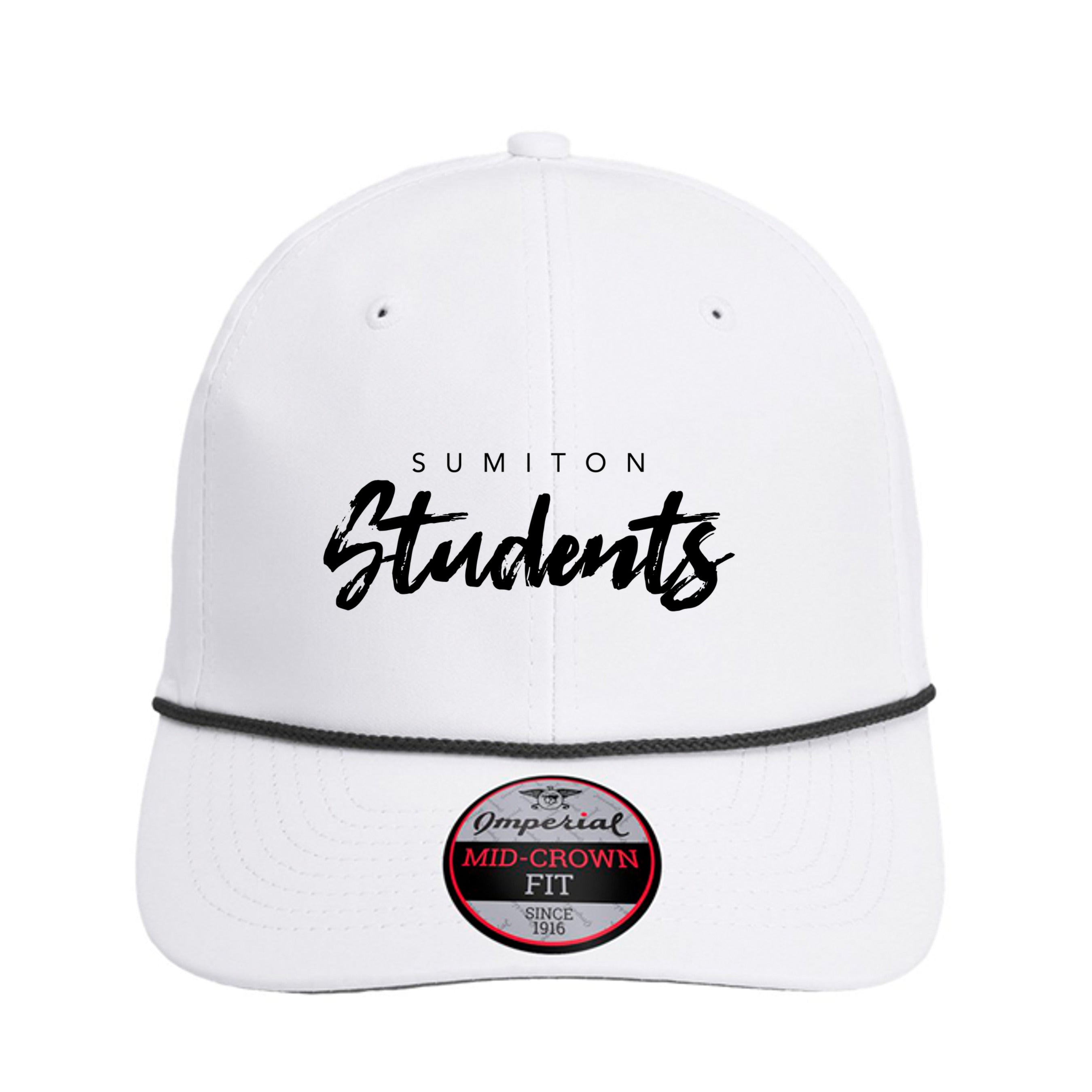 White/ Black - 7054 - FRONT